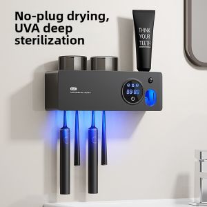 Huiye | UV Sterilization Toothbrush Disinfectant Cup Organizer