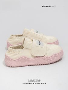 Warrior | Canvas Shoes Slip-On White Leisure Flats