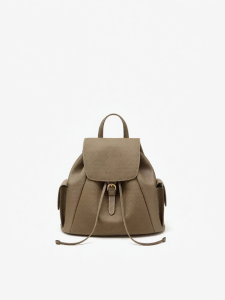 Belle | Leather Big Capacity Backpack