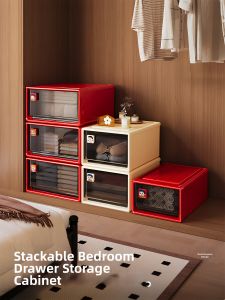 MEISD | Drawer Type Large Capacity Durable Transparent Storage Box