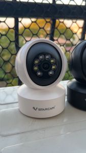 ใหม่ล่าสุด Vstarcam กล้องวงจรปิดกล้องใช้ภายใน รุ่นCS49 ความละเอียด3ล้านพิกเซล พูดโต้ตอบได้/ไวไฟในตัว #Zoom-CCTV