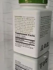 Natures Way Willow Bark 680 mg 100 Vegetarian Capsules Pain Reliever Joint Pain Menstrual Cramps