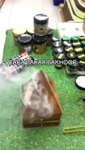 BUKHOOR SET / SET BAKHOOR / Wooden Mabkhara Set/ Starter Full Set includes 1 Mabkhara 1 Bakhoor 2 packs Charcoal 1Torch Gun/*Ready Stock* Bukhoor / Bakhoor Madinah