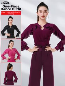 DANBAOLUO | Áo Múa Latin Sang Trọng có Đệm Ngực
