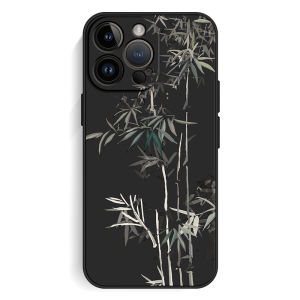 New Chinese Style Bamboo National Trend P70 Mobile Phone Case K60 Suitable for  17/16/15/14/13promax Soft Xiaomi Pura70 Huawei Mate60 Redmi K70 Honor 100/12