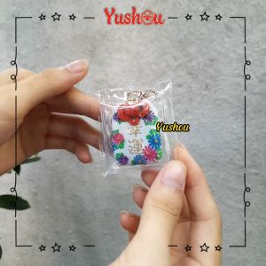 Móc Khóa Yushou Tình Yêu Hạnh Phúc - Mẫu 4 (Kiểu Omamori) Có sẵn