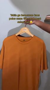 Mang Engkos - [HARGA RESELLER] KAOS POLOS LENGAN PENDEK   HARGA MURAH SOFT KATUN PREMIUM OBLONG