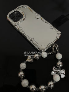 Mirror Finish Electroplated Realme GT Master Edition Phone Case Silver Goddess V15 Bracelet V20 Luxury Heart Shaped Lanyard