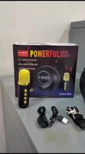 Speaker Bluetooth Portable Karaoke Type FLECO F-923K Free Microphone Wireless - Karaoke BT / USB/ TF CARD-Speaker Bluetooth / Salon Aktif / Salon Bluetooth / Speker Aktif / Salon Bluetooth / Speaker Aktif / Spiker Aktif / Subwoofer Aktif / Speker blutut