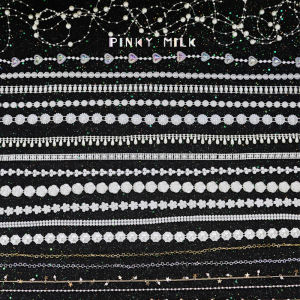 [PM] Lace Lace Sticking Gold and Silver Pain Bag Chain DIY Rose Water Beads Millet Beautifying Bar Decoration Tie Bag Accessories