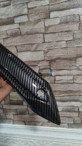 Cover knalpot TZM Carbon glossy