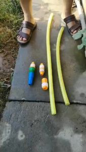 GEMUK Selang Semprotan Air Semprot Cuci Motor Mobil Siram Tanaman Selang Air Paketan 5 - 15 Meter Selang Benang Anti Lumut Dengan Watergun Lurus Dan Konektor Keran