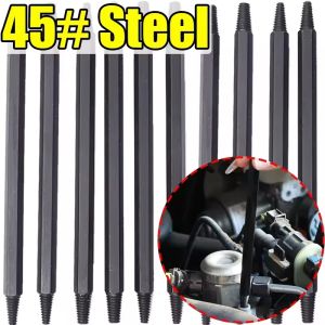 เครื่องกำจัดหัวเทียนแตกแบบพกพาหัวเหล็กคู่ซ่อมหัวกระบอกสูบเครื่องยนต์ต๊าปเกลียวกลับด้านเครื่องมือถอนมือ