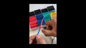 780 Pcs Tiub Pengecutan Haba 2: 1 Kabel Dawai Elektrik Balut Pelbagai Kit Tiub Penebat Elektrik dengan Kotak