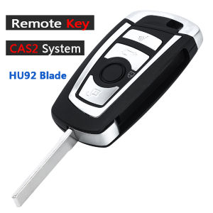 KEYECU CAS2 System 315/433/315LP/868MHz ID7944 ID46 Chip Flip Remote Key for BMW 5 Series E46 E60 E83 E53 E36 E38 E39