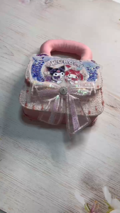 Korean fashion cute sequined cartoon style girl handbag crossbody bag