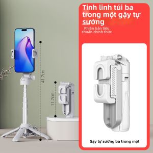 WONEW | Gậy Tự Sướng Đa Năng Mini 3-trong-1 Có Chân Đứng Từ Tính 4 Chế Độ Chụp