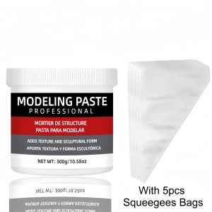 3D Texture Paste for Artists: Easy-to-Use Sculpting Gel for DIY Art Crafts & Holiday Gifts Premium Painting & Drawing Supplies