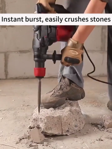 REAIM Rotary Hammer Drill Electric Drill 1050W Jack hammer Chipping Hammer Demolition Heavy Duty