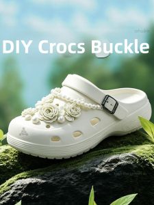 LINGMIAO | Camellia Pearls Shoes Decoration Accessories DIY
