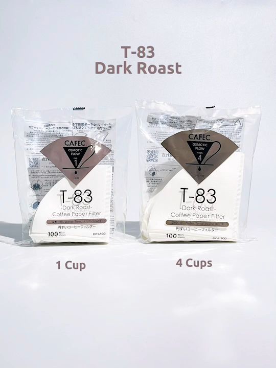 CAFEC Specialty Paper Filter T-83 / TH-2 [Cone Shape]