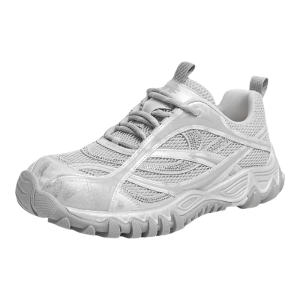 Reddragonfly | Silver Dad Shoes New Autumn Design Thick Sole Lace-up