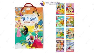 Sách - Truyện Cổ Tích Thế Giới Chọn Lọc - Song Ngữ Anh Việt - Quét Mã QR Nghe Đọc ( 8 Cuốn )