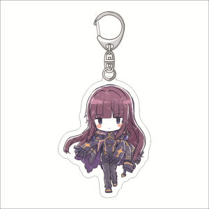 Bandai | 55MM Anime Eminence In Shadow Cid Kagenou Acrylic Móc Khóa Alpha Beta Gamma Delta Epsilon Kawaii Quà Tặng Giáng Sinh ACG Trang Trí