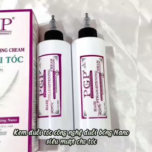 Duỗi tóc phủ bóng Nano PGP (180ml x 2) Chính Hãng