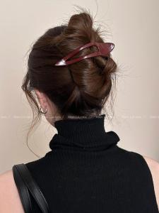 Kẹp Tóc Đuôi Gà Acetate Kẹp Tóc Nữ Kẹp Tóc Đuôi Gà Kiểu Mới Kẹp Tóc Nữ Cao Cấp Kẹp Tóc Kiểu Mỏ Vịt Kẹp Tóc Kiểu Chữ I Phụ Kiện Tóc