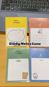 Sticky Notes Uk 7x7 cm (30 Lbr) Fancy