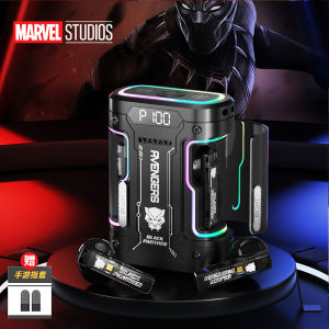 Marvel Panther Bluetooth Wireless Earphones In-Ear Gaming Sports Noise Reduction for Men And Women Half-In-Ear Style Support Music Calls