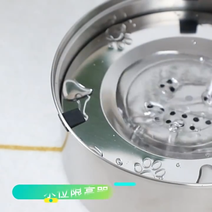 Premium Stainless Steel Dog Water Dispenser Spill-Proof Large Capacity Pet Waterer 1L/3L Capacity Easy Clean Pet Feeder