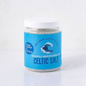 Organic French Grey Celtic Salt Totally Cooked by Chrissy 300g I Organic I Hand harvested I Iodised I