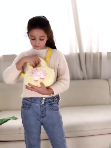Unicorn Plush Shoulder Bag Children Key Coin Bag Cute Princess Mini Handbag Pony Shoulder Bag