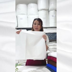 Master Care ผ้าปูที่นอน คอตตอน 100% 210 เส้นด้าย สีขาว ยางยืด 4 มุม สำหรับเตียง 3.5-6 ฟุต