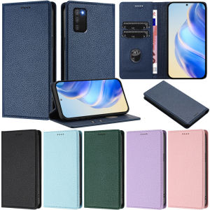 Luxury Flip Case For Samsung Galaxy A51 A71 A11 A21 A31 A41 A02S A03S A04E A03 Core M04 F04 M11 A51 5G A71 5G Litchi Book Wallet Card Soft Leather Magnetic Skin Cover