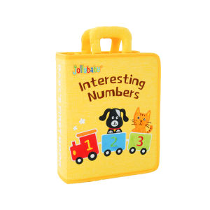 Jollybaby | Montessori Interactive Cloth Book for Babies