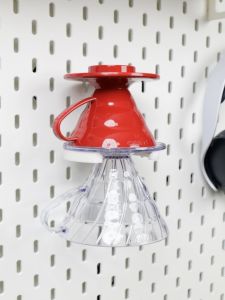 IKEA SKADIS Compatible Coffee Drip Cup Holder Hole Board Accessory Hand-Poured Filter Cup Stand Plastic Hook Installation