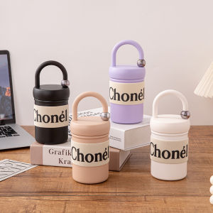 316 Stainless Steel Coffee Tumbler 400ml Insulated Travel Mug for Women Leakproof Vacuum Flask Minimalist Hot/Cold Gift Cup