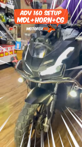 Honda ADV 160 Stainless Full & Half Crash Guard MDL-Ready - Motofox