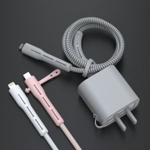 BlueWow Charging Cable Protector Saver Cover compatible with Apple Lightning Android USB Cable Cord Charging Cable Protector