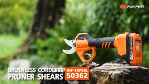 PUMPKIN กรรไกรตัดกิ่งไร้สาย ไร้แปรงถ่าน INF-35SHBL รหัส 50362 | Brushless motor
