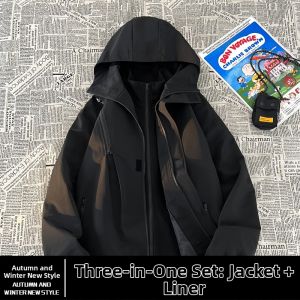 LPZ | Detachable 3in1 Windproof Waterproof Jacket