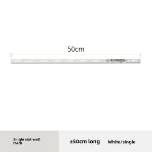 Fotomate Single Sink Wall Rail Metal Wall Rail Bracket Wall Mounted Storage Rack Bookshelf Storage Wall Mount Shelf Accessories