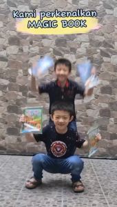 MAGIC WATER BOOK Pulpen Tinta Air Buku Gambar Air Ajaib Anak / Buku Mewarnai Lukisan Air MA-03