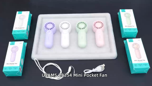 Usams ZB354 High Speed Pocket Mini Fan & Handheld 500mAh Battery Capacity