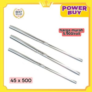 1 roll sampul mika 45  gulung/sampul buku murah/sampul mika