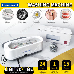 Lensent High Frequency Cleaning Machine Vibration Wash Cleaner Washing Jewelry Glasses Watch Washing Ring Portable Cleaning Machine Cleaner For Home