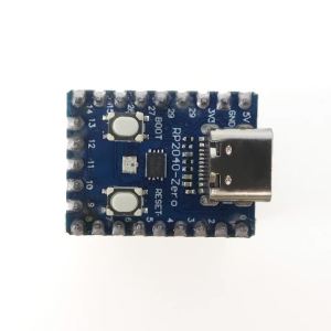 RP2040-Zero Microcontroller Board with Headers | Pre-soldered USB Type-C & Pins | Dual-Core RP2040 for PICO Projects
